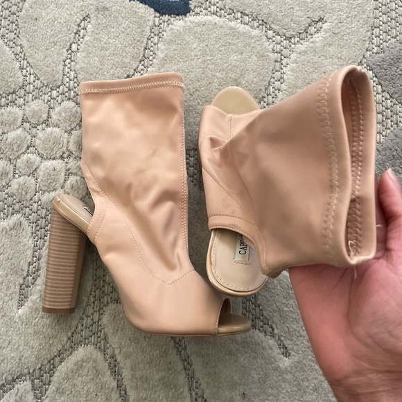 Peep Toe Booties - Picture 4 of 7